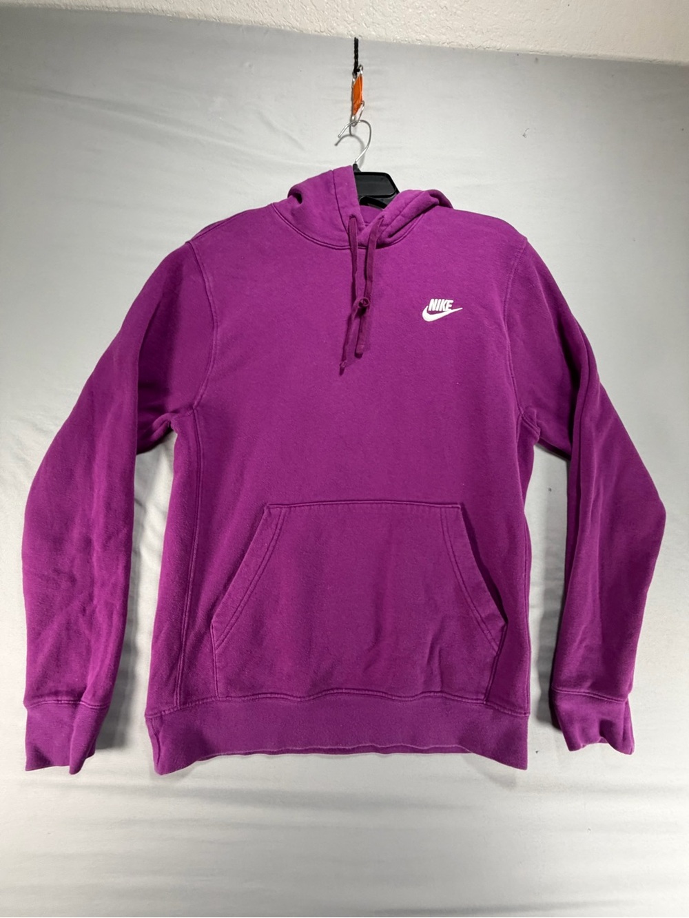 Nike Sportswear Club Fleece Pullover Hoodie Purple Men’s Size Small